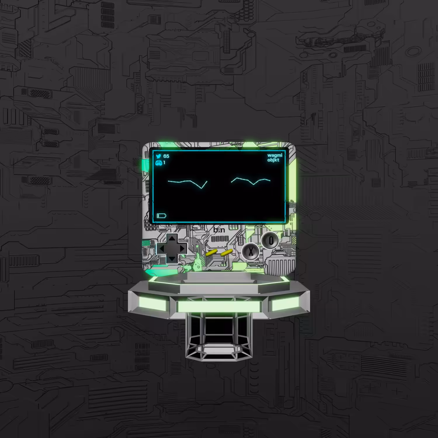 Radtro #006 /mecha themed radtro/
