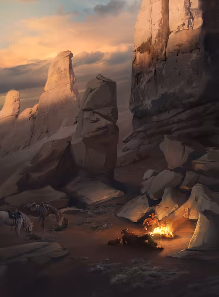 Chill in the desert
