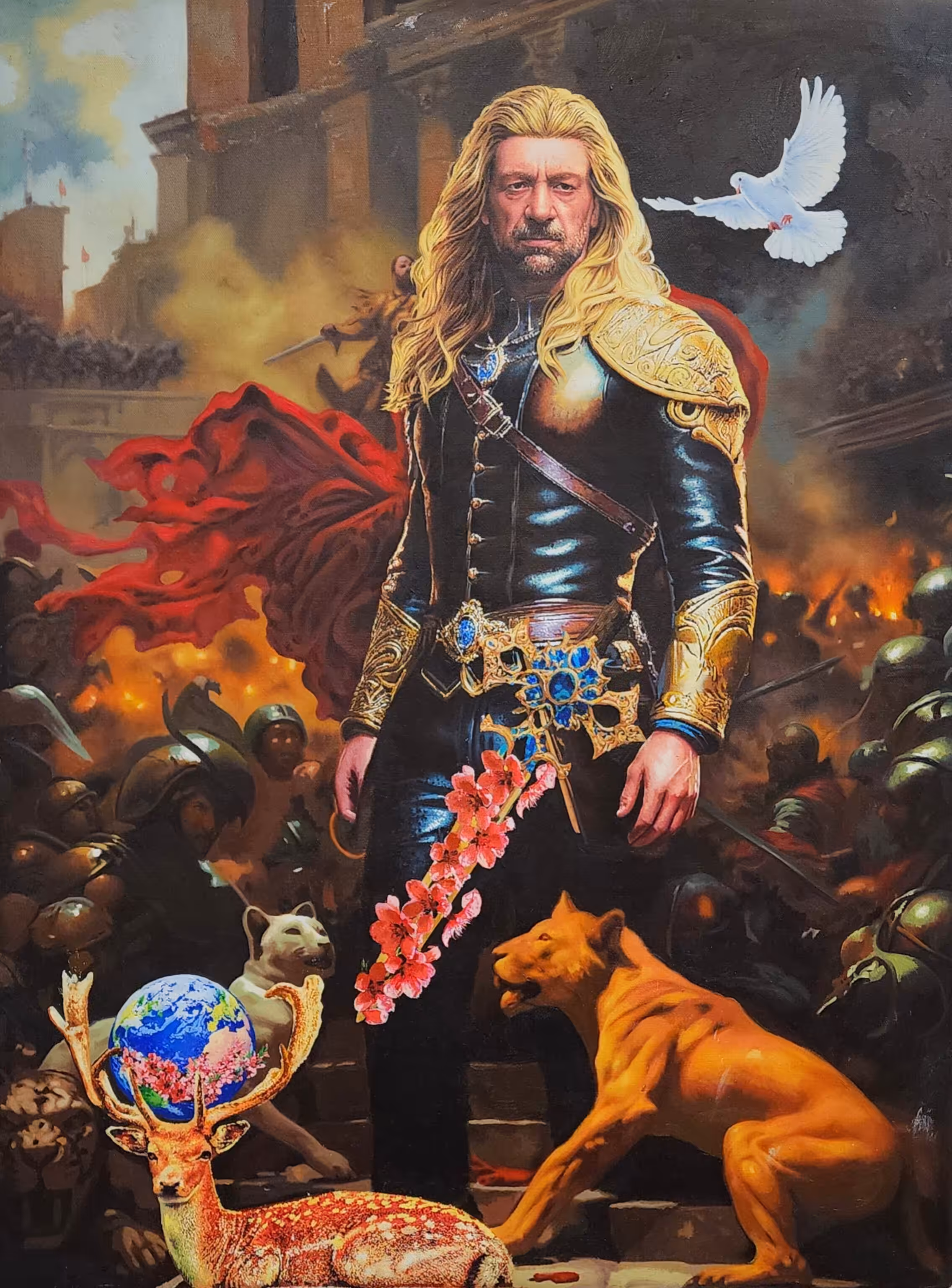 Warrior of love and peace