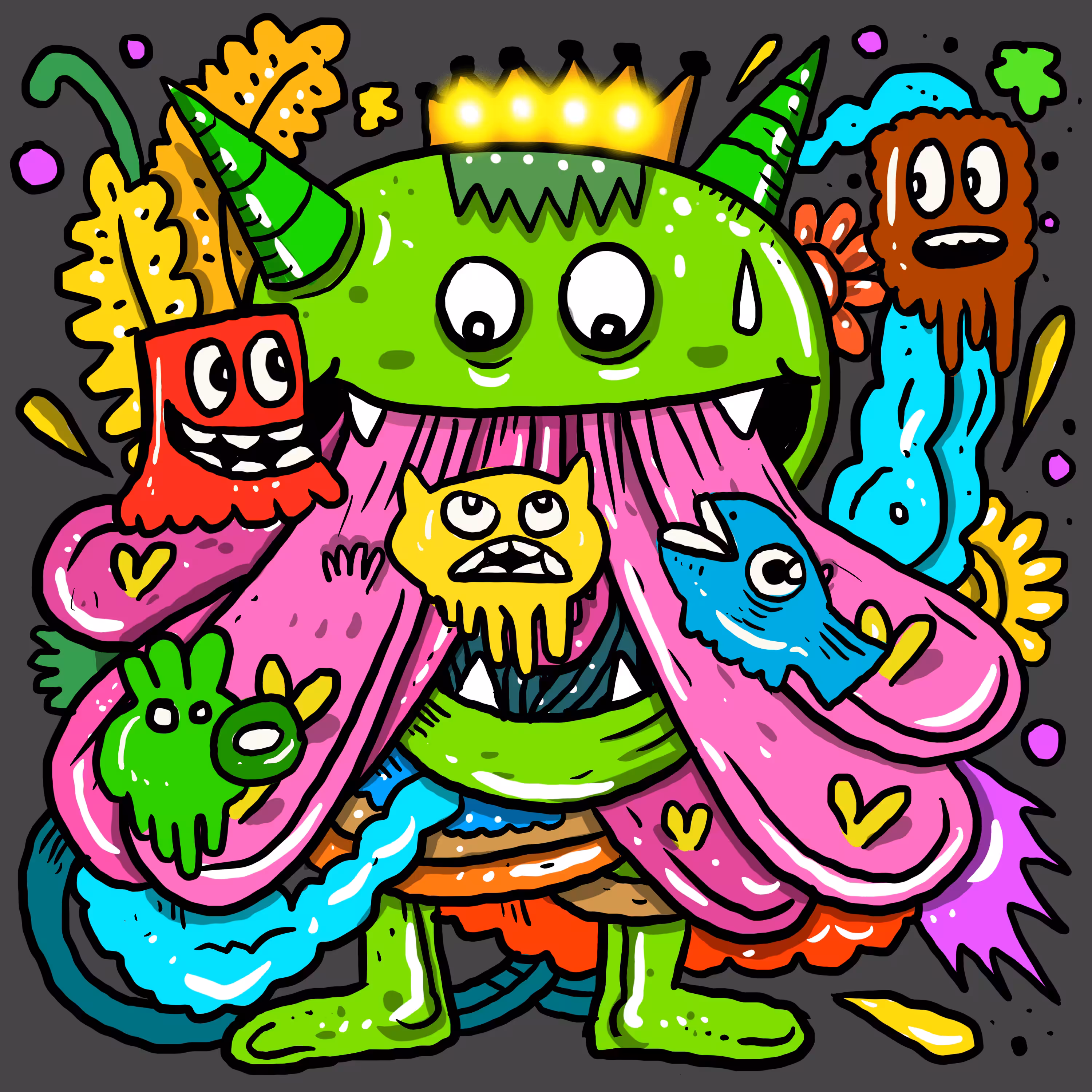 Doodle x Monster