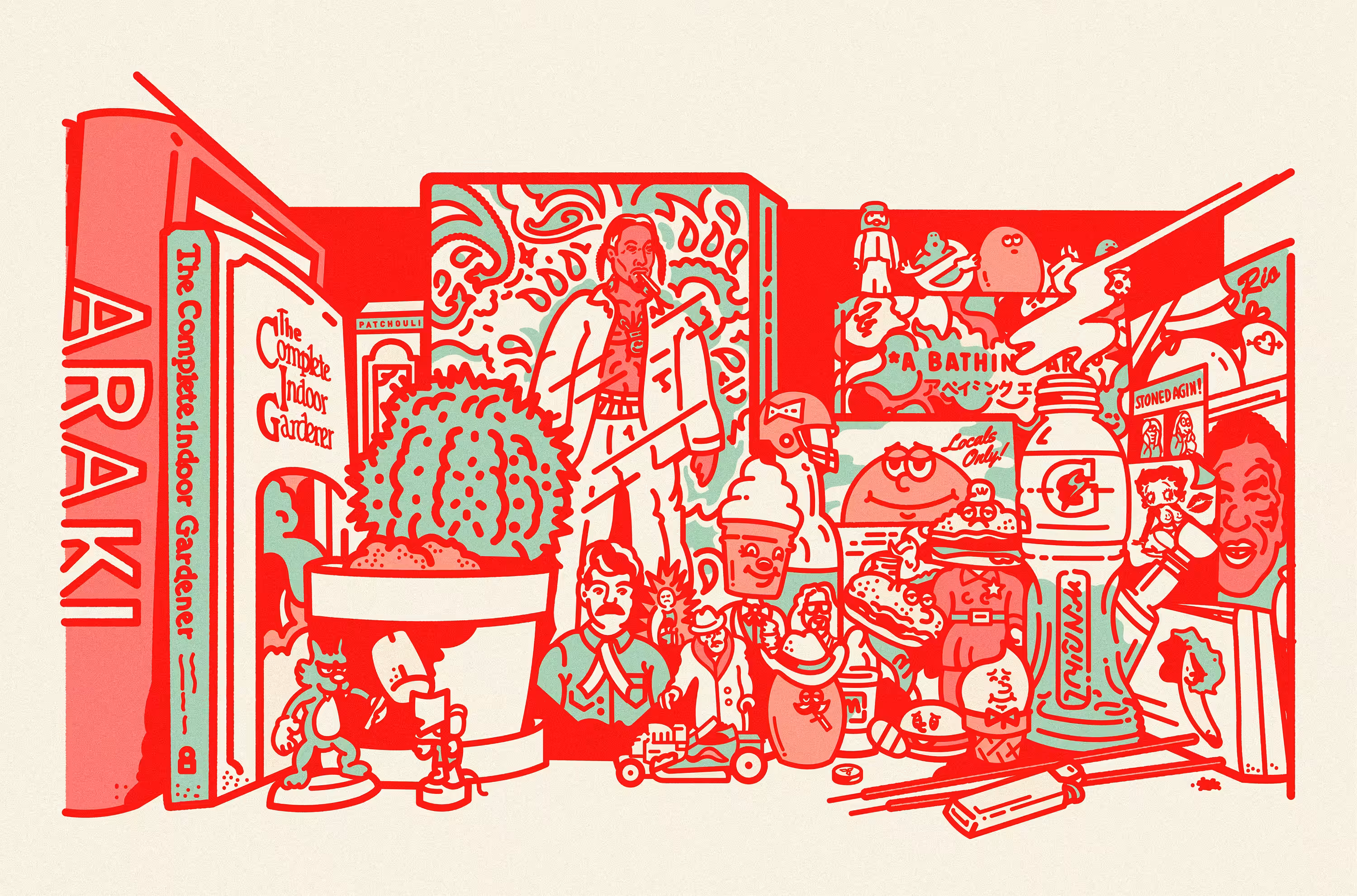 Slice of Life "The Bookshelf" 