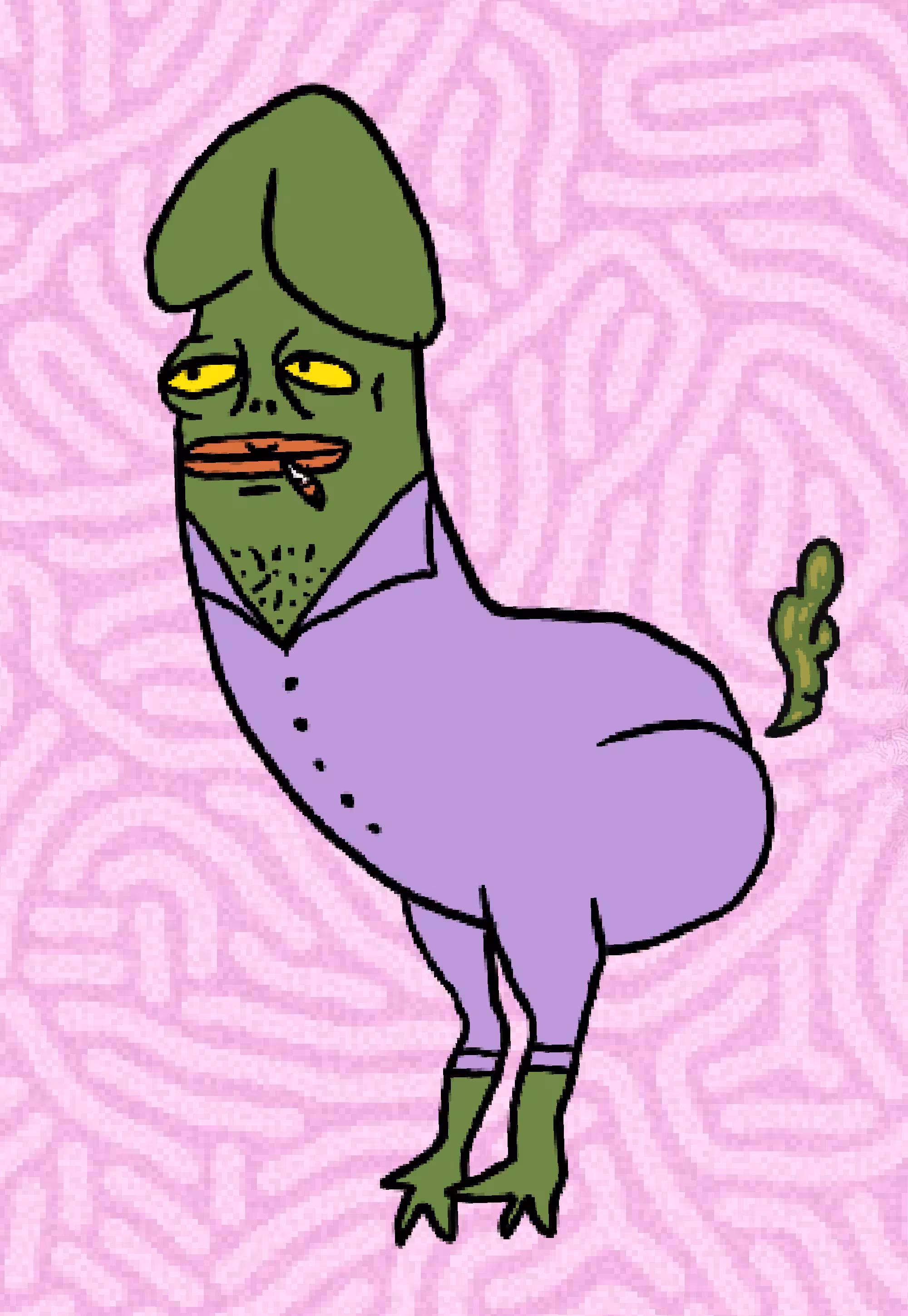 #32 dickbutt fartboy