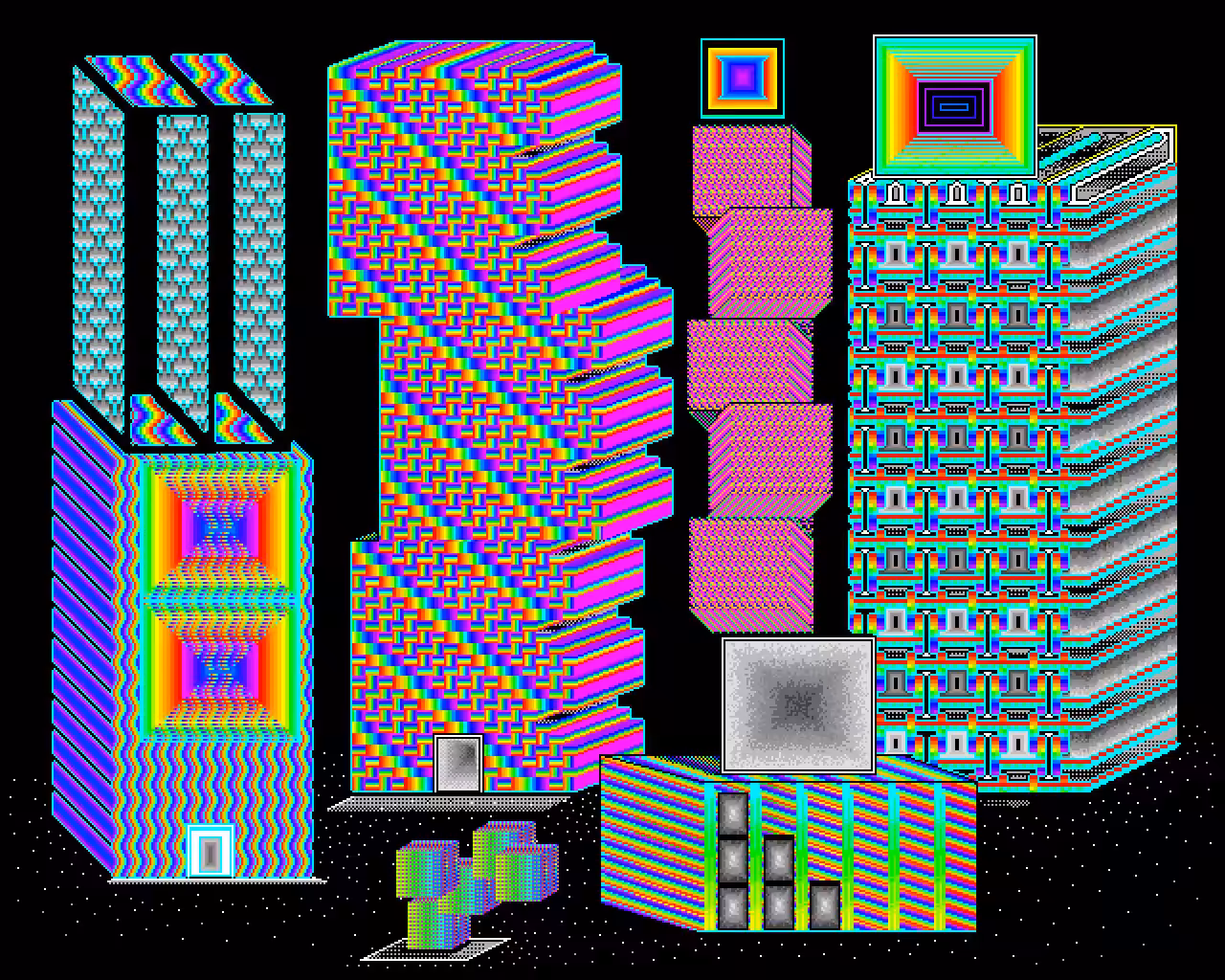 Cuboid Vortex City 3