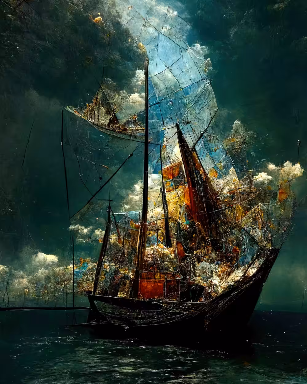 At Sea