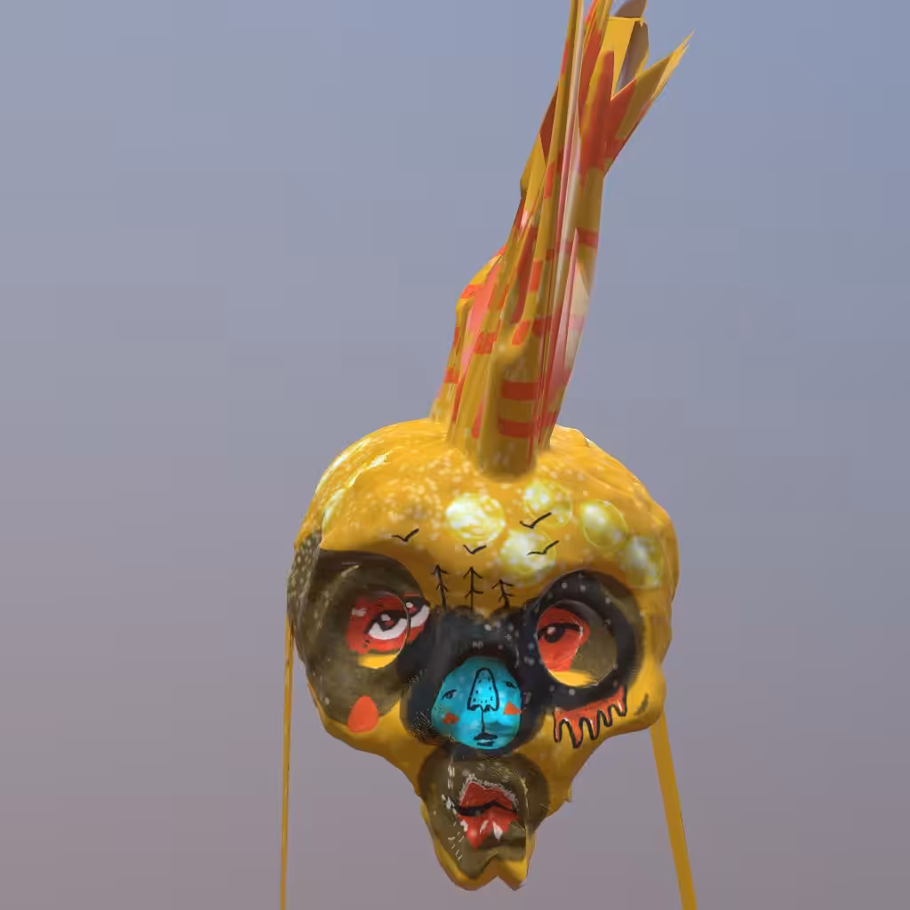 RoboPunk fish skull #3