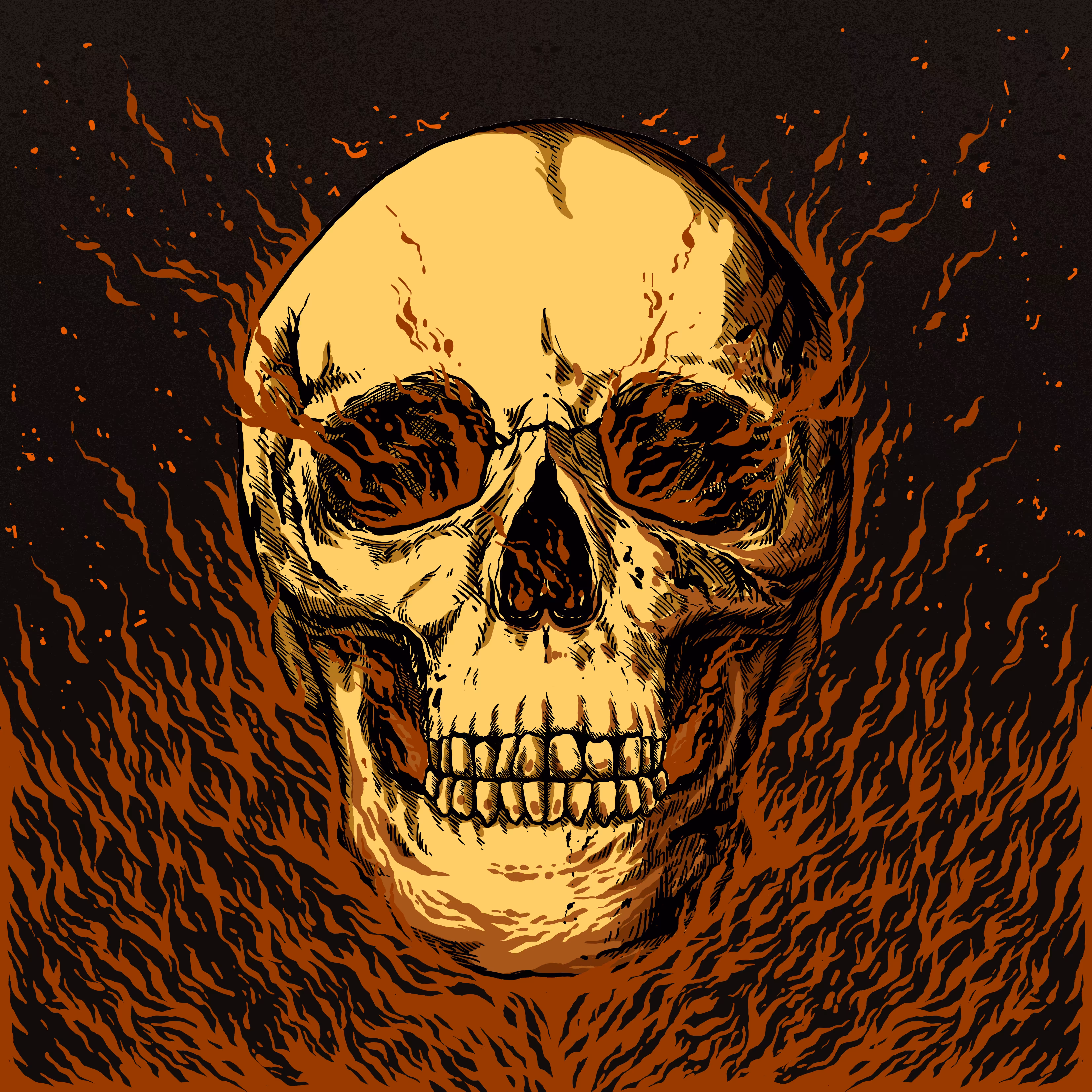 Into the flame