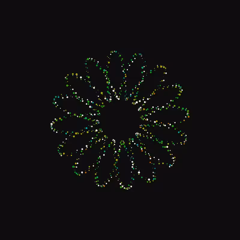 rotating particles #9
