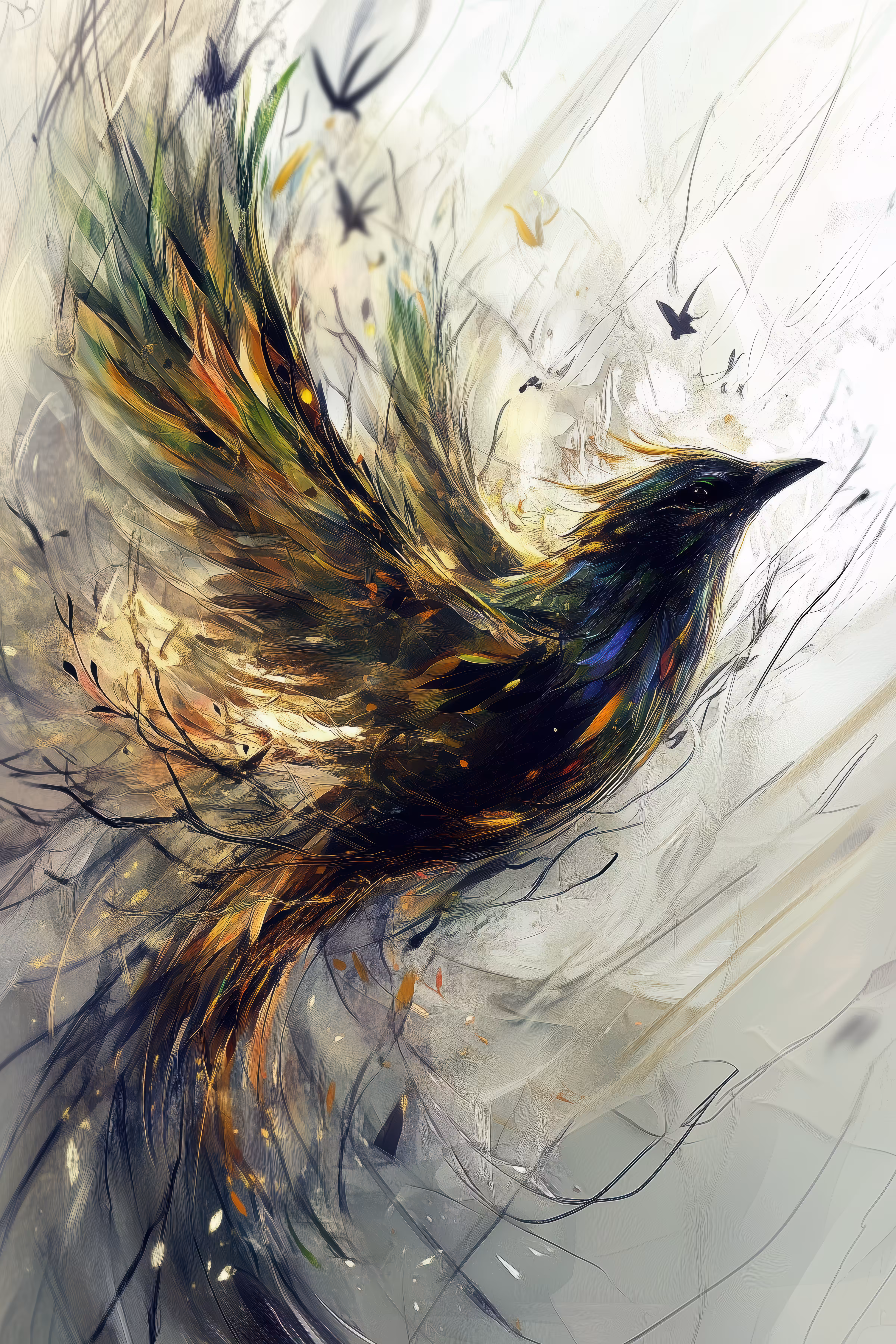Golden Swallow-finch