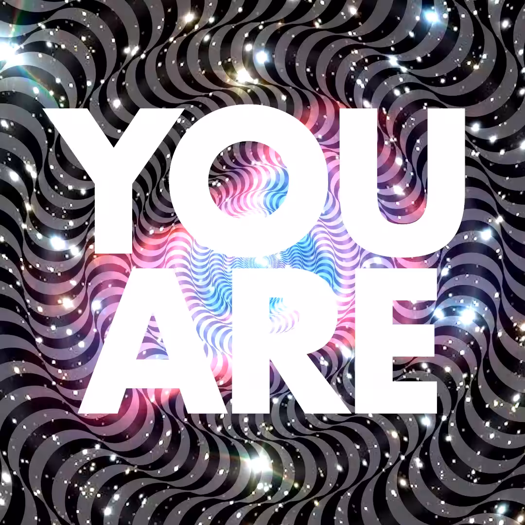 You Are Awake Aware Alive (Black)