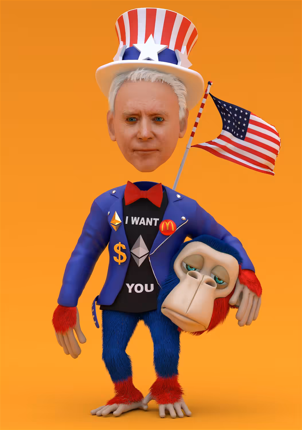 WALKING APE - BIDEN