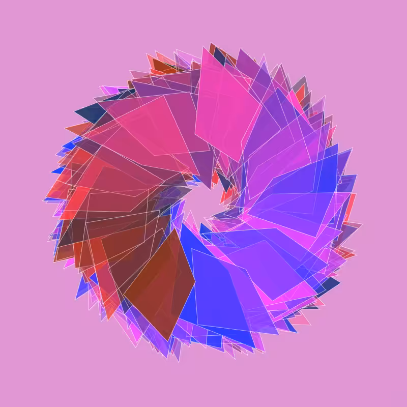 mosaic flower #65