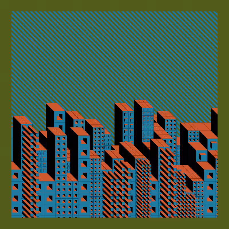 Cube City - Upside Down #2