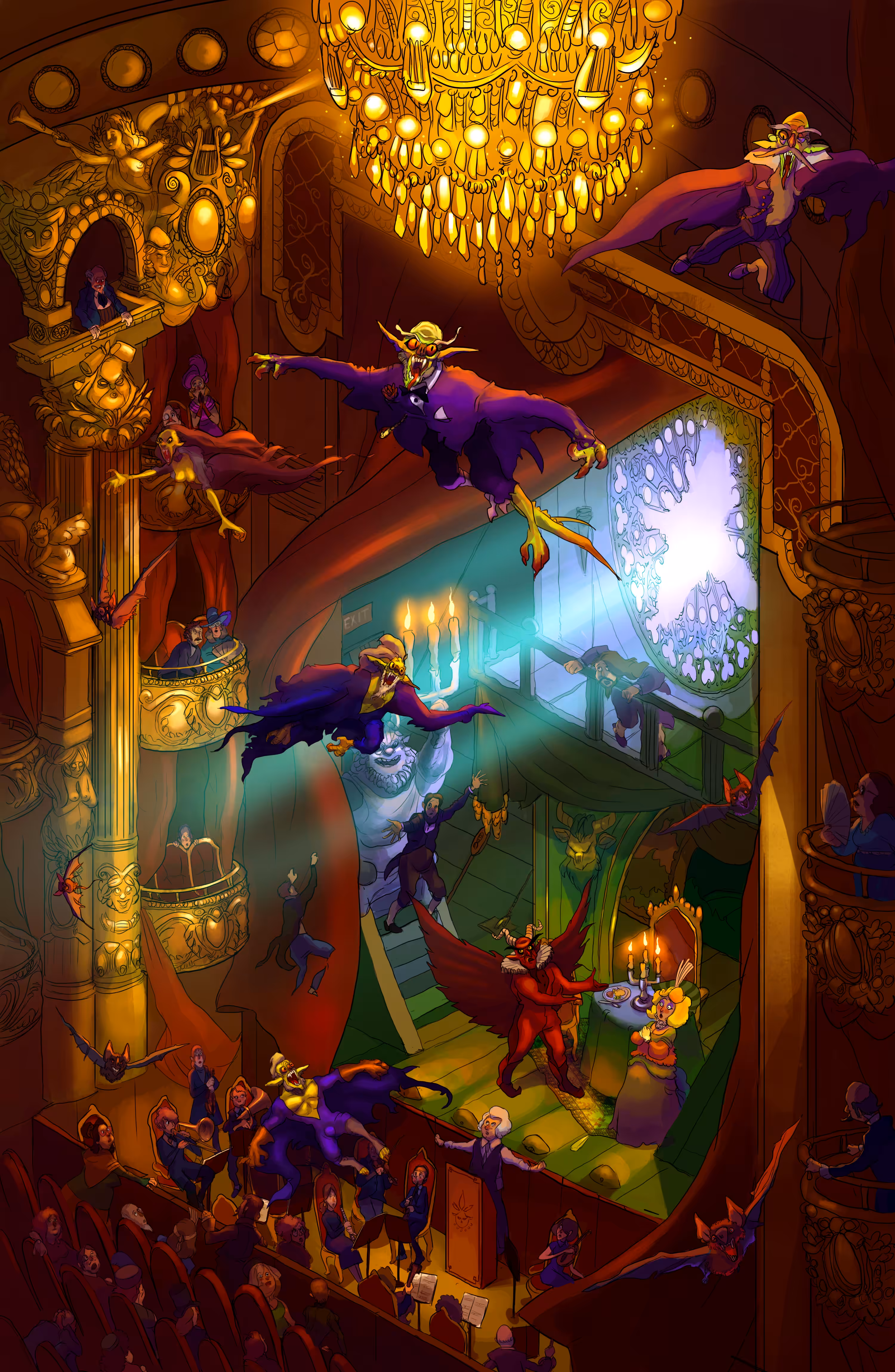 Vampires Invade the Opera House