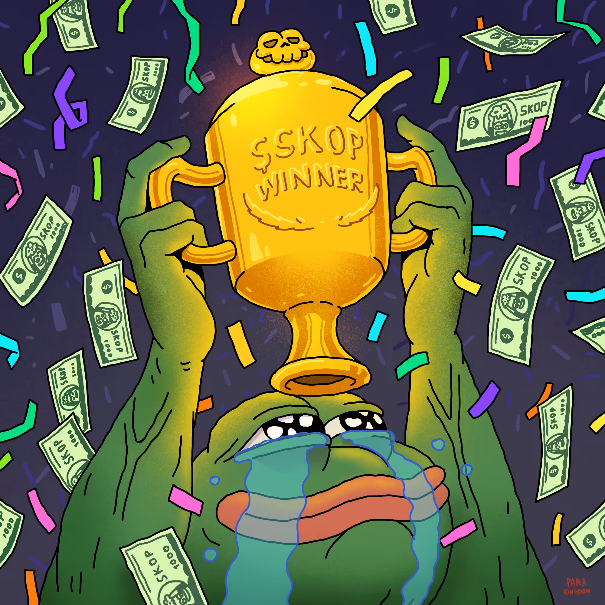 FROG MEME: SKOP WINNER