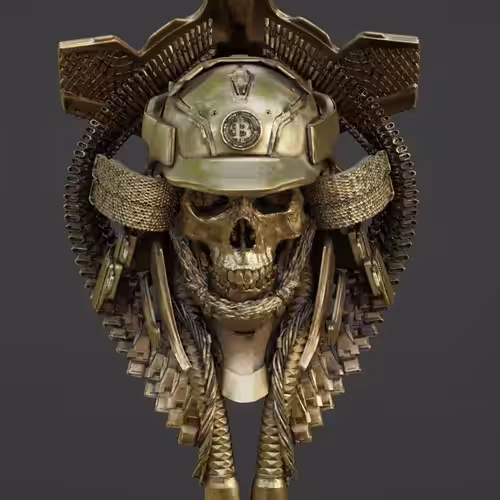 KRYPTOSKULLS GOLDEN SAMURAI