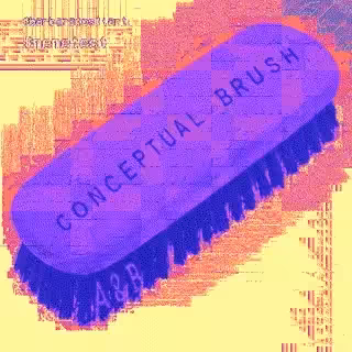 Conceptual Brush Violet design 