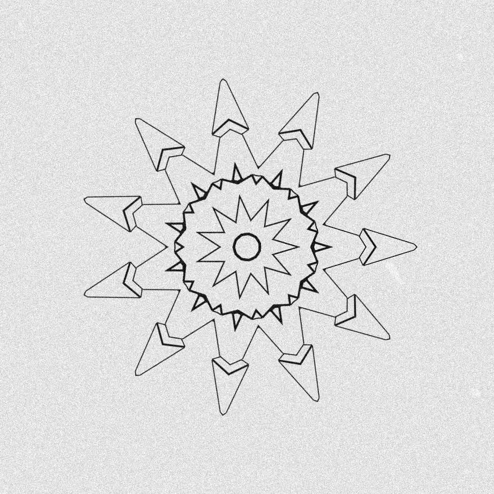 Monochrome Kaleido #35