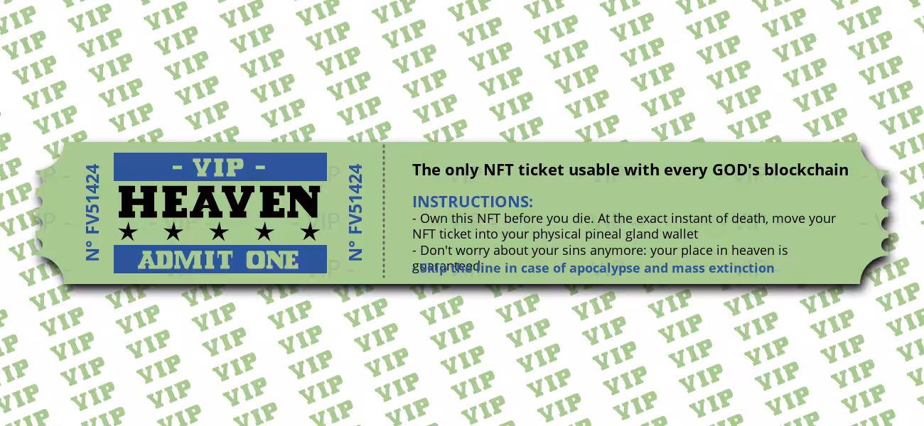 Ticket to Heaven #100