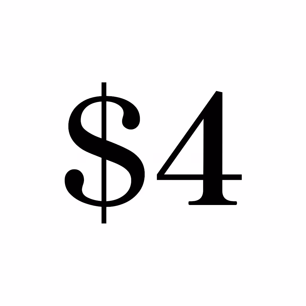 $4