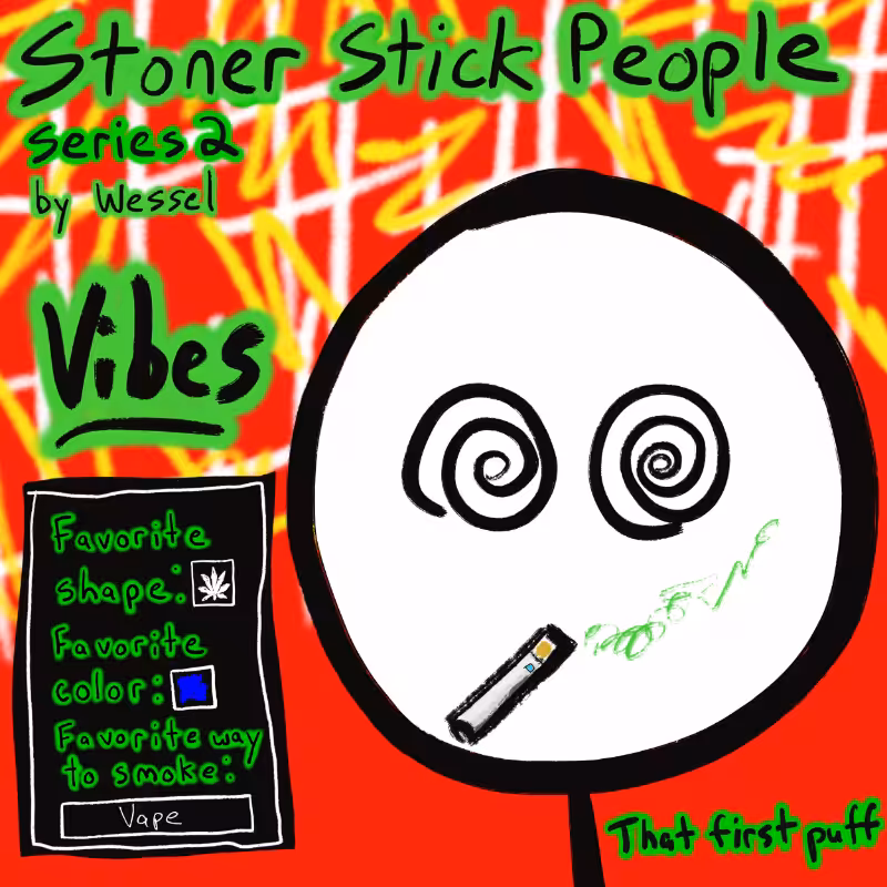 Stoner Stick People Series 2 #62