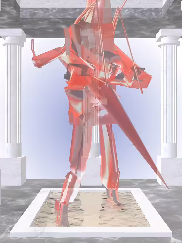 HeavenComputer: The Fading Undying Bright Red Man #2537