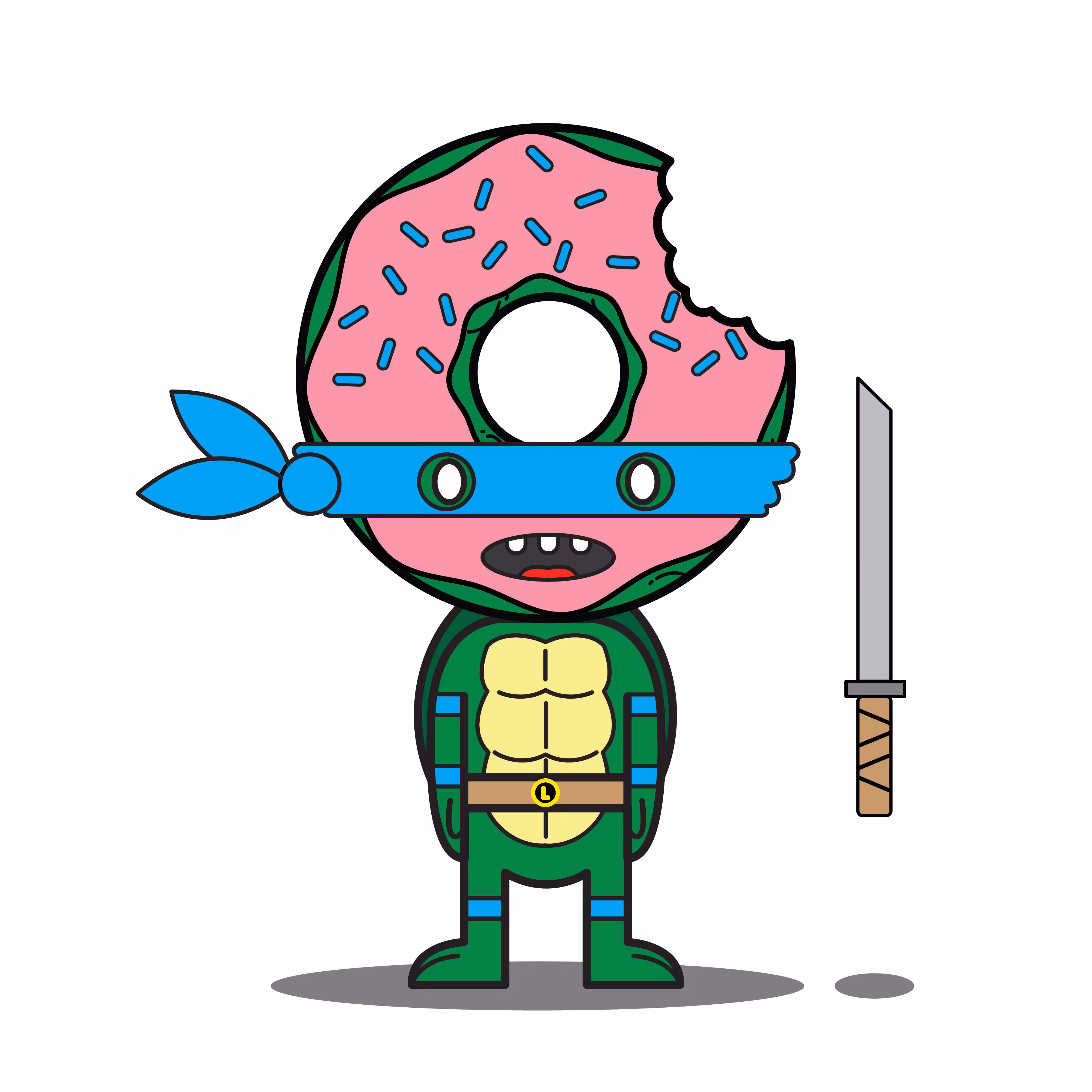 DONUT HEADS: Leo Deluxe “DONUT HEADS” - #49