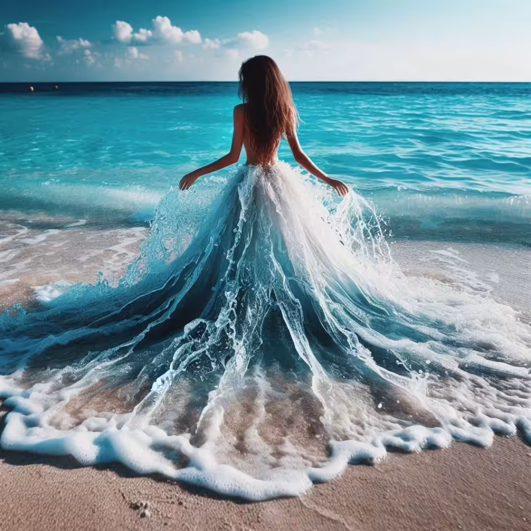 Sea is stirring 