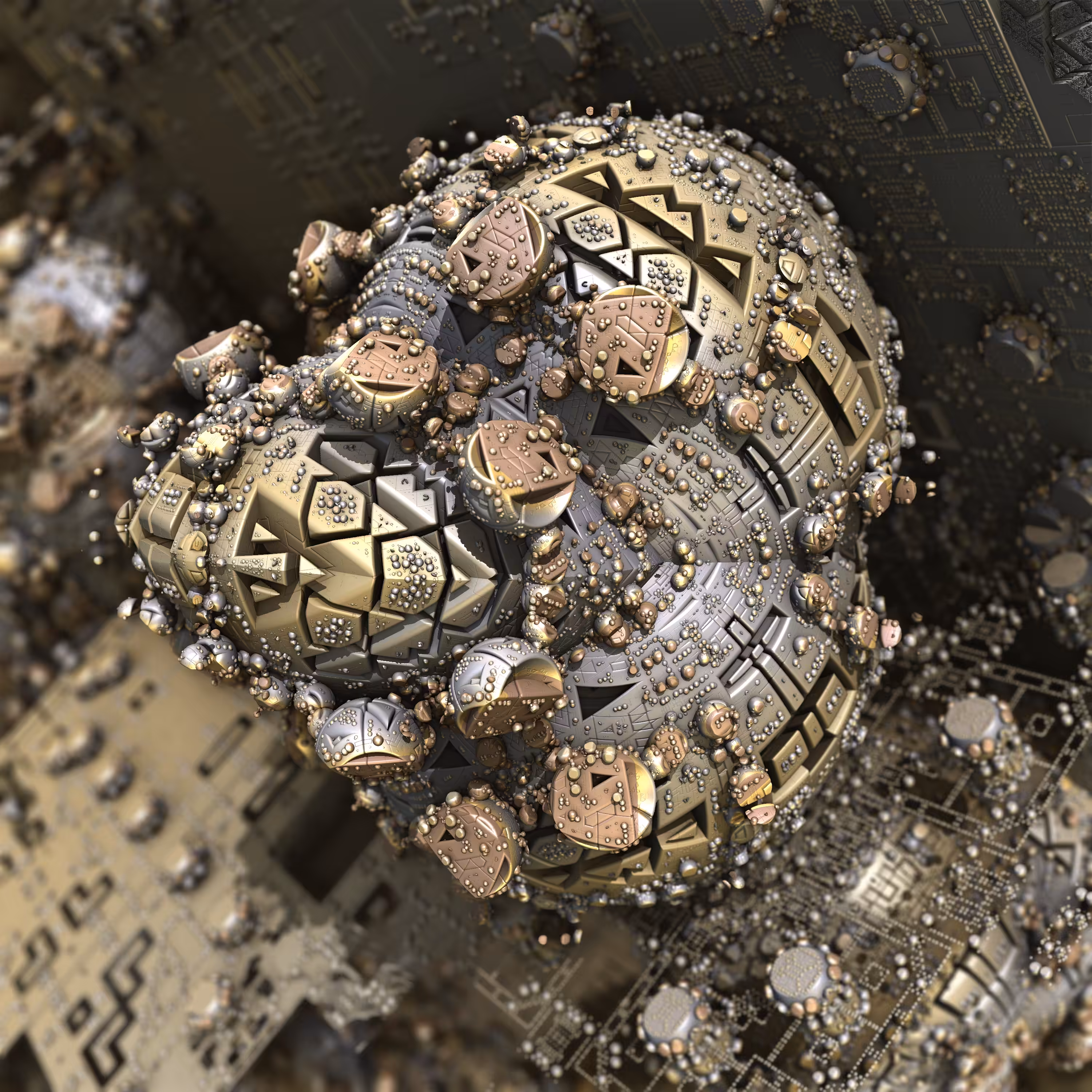 Fractal metal device