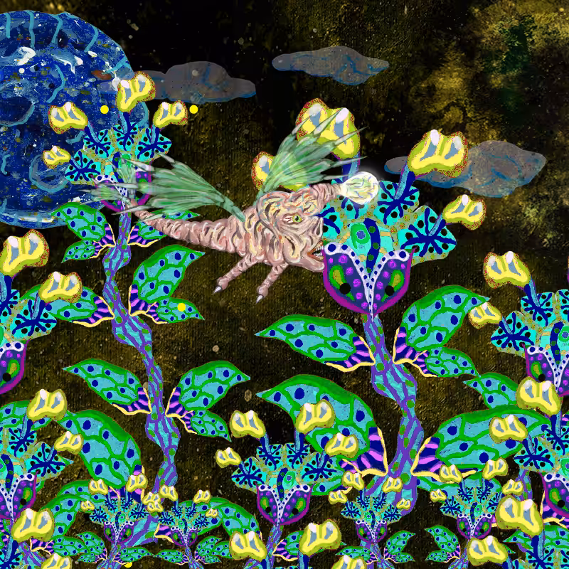 Fireflies and Flower Gardens #110