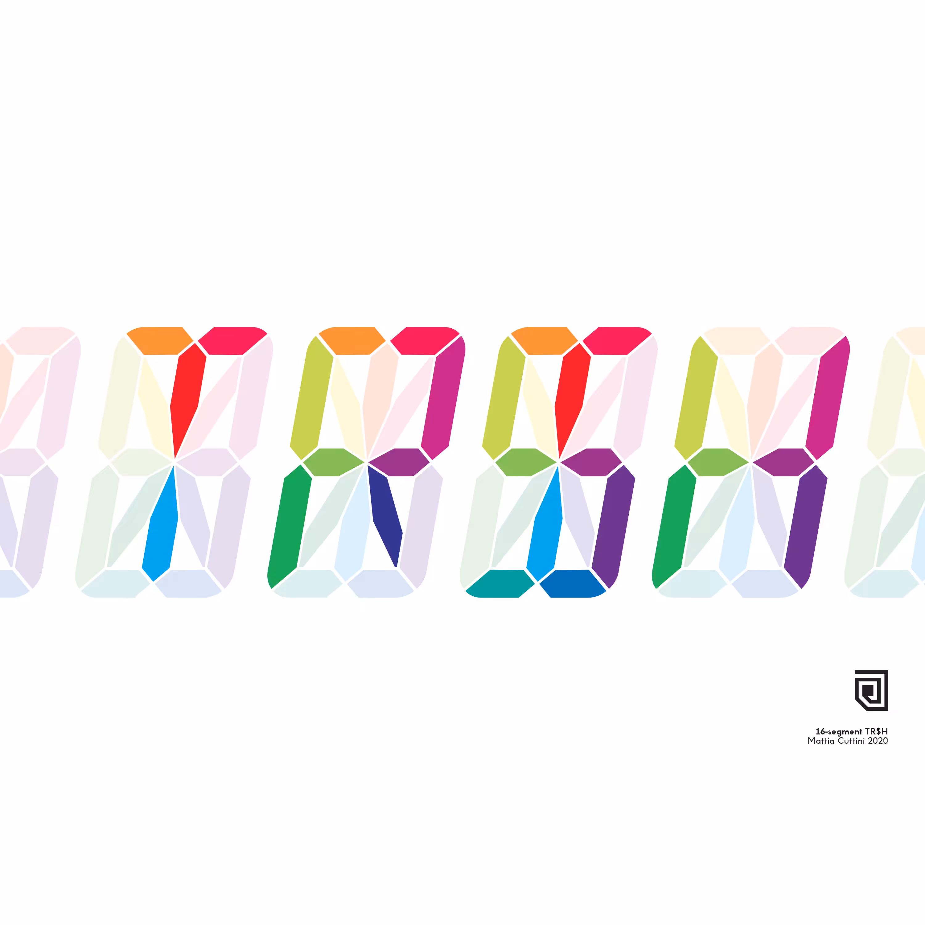 Sixteen-segment TR$H