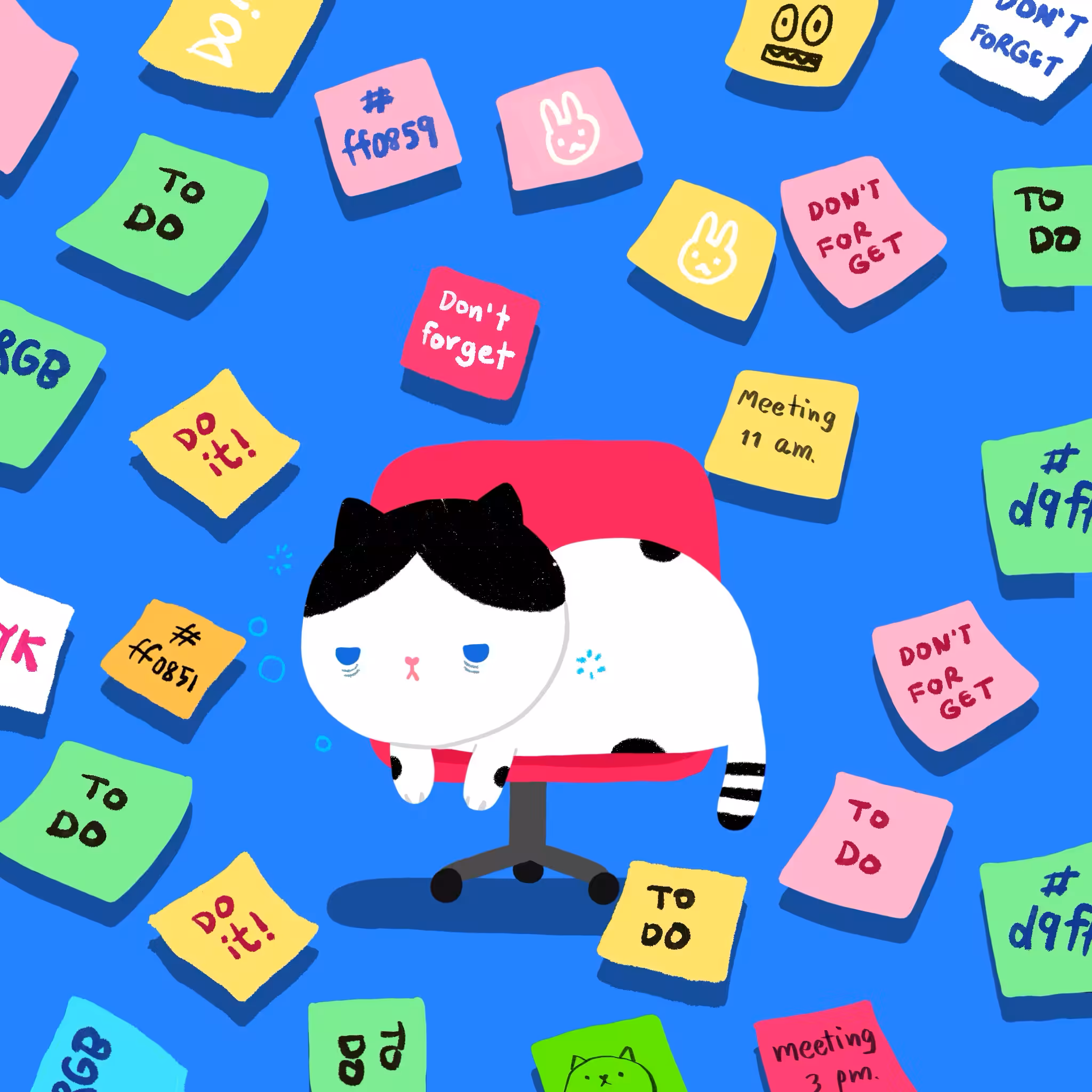 Monday mood and a ton of to do list
