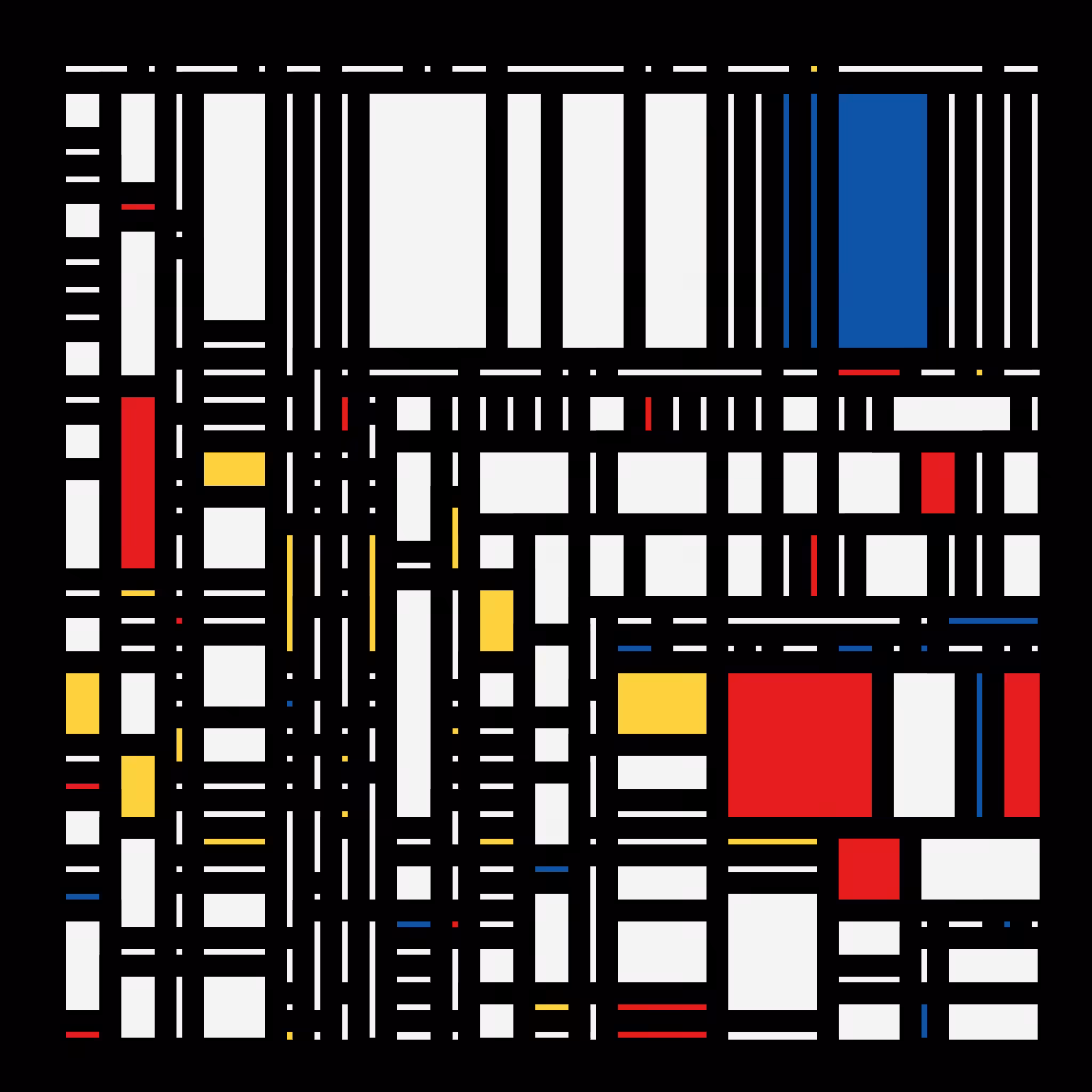 Ode to Neo-Plasticism: the streets