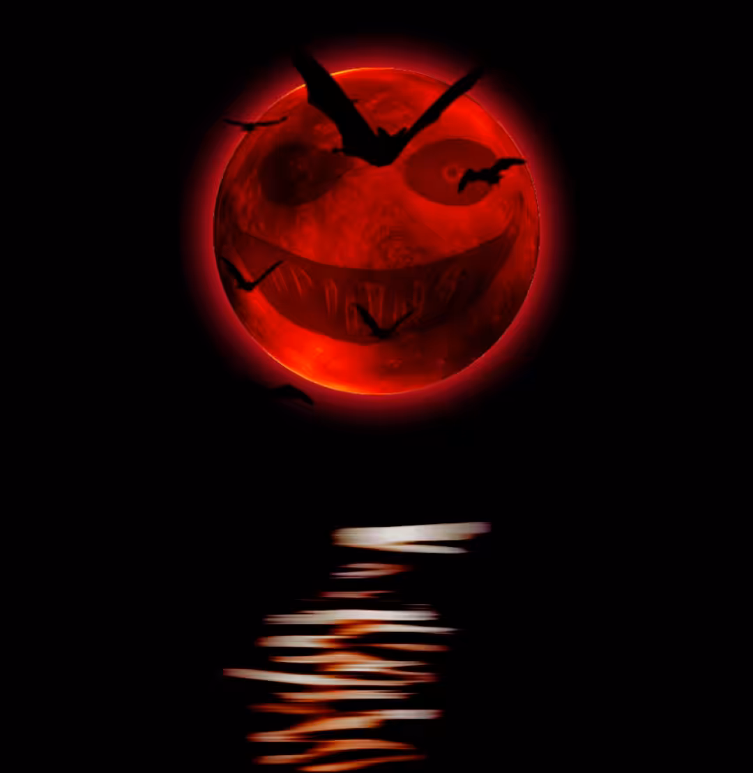 SPOOKY MOON #40 "Bloody Moon"