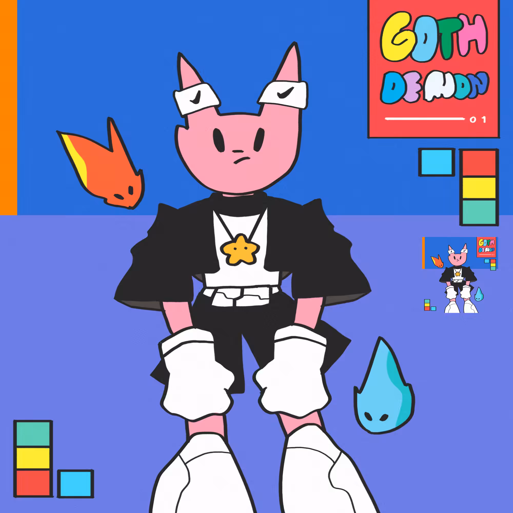 GOTH DEMON # 01
