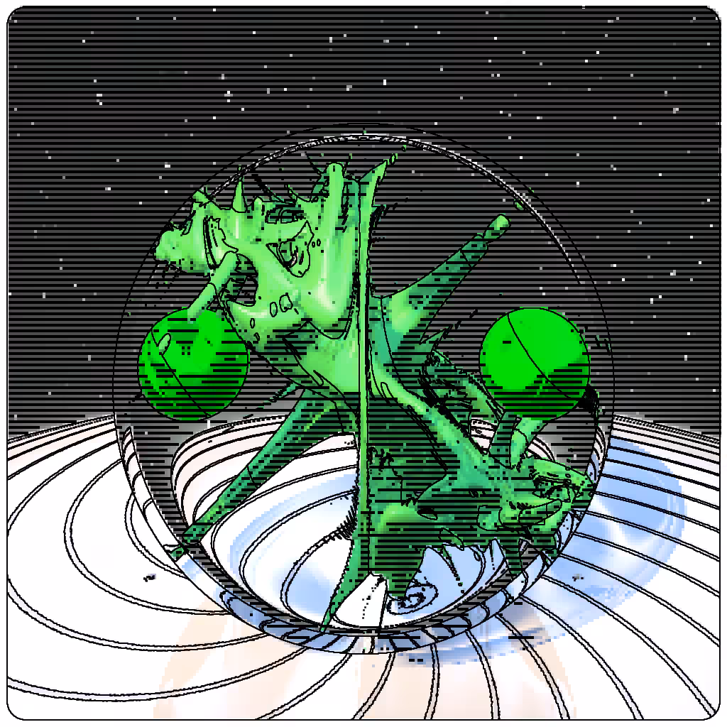 LL21 Mac Plus Fractal-in-a-Globe #20