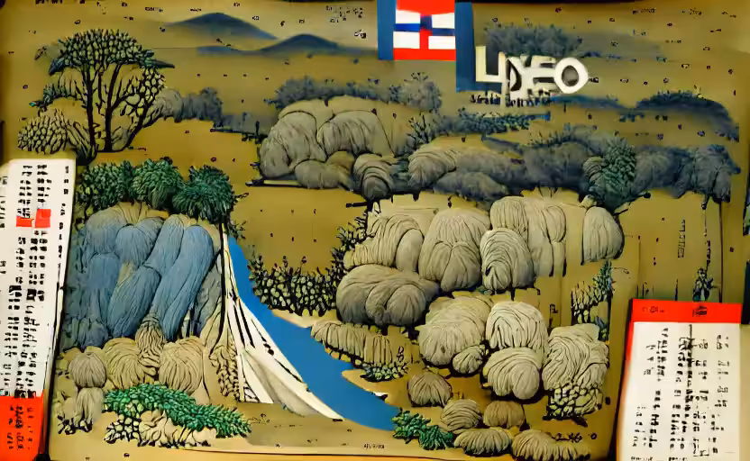 Ukiyo-e Landscape 2