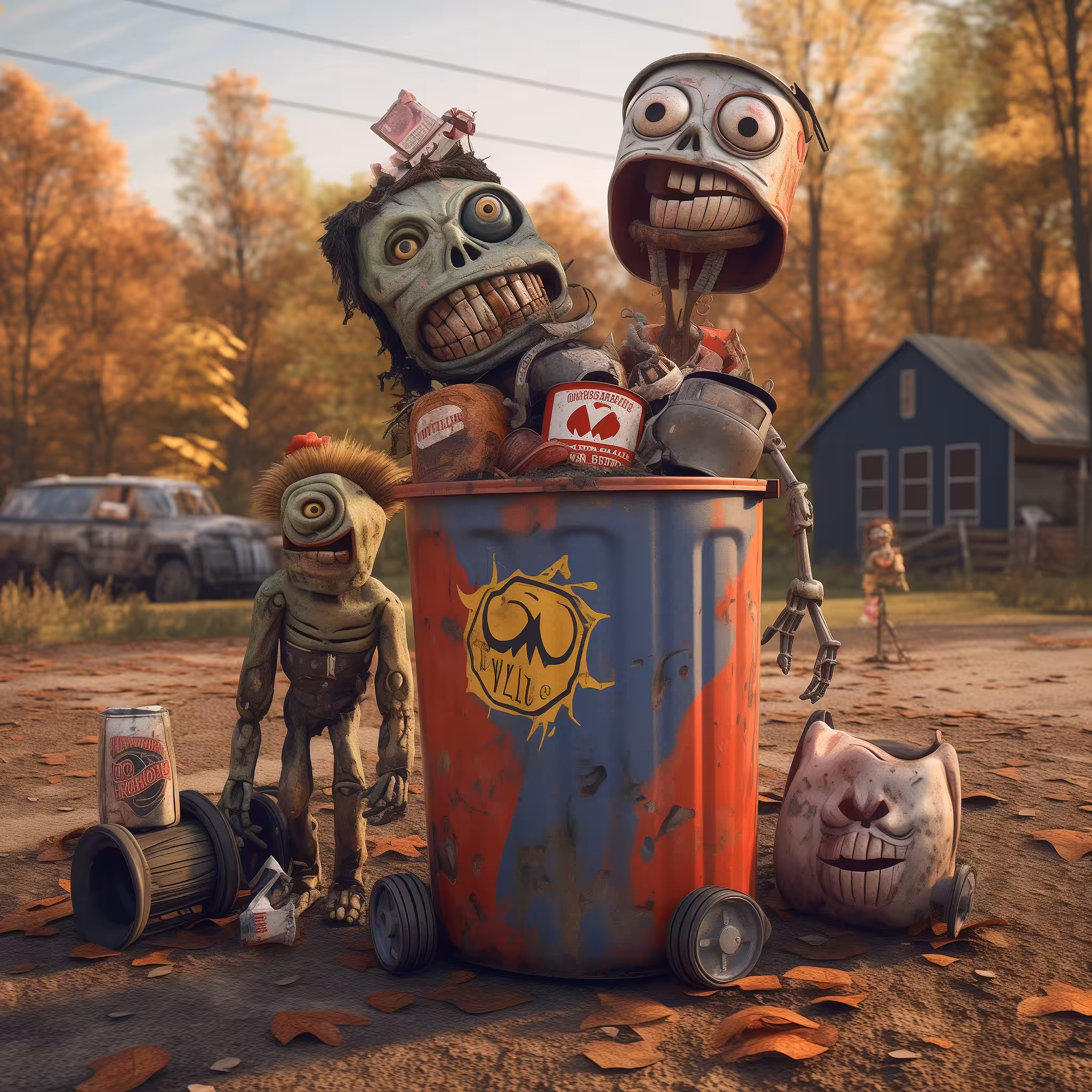 Trashcan Frens #19
