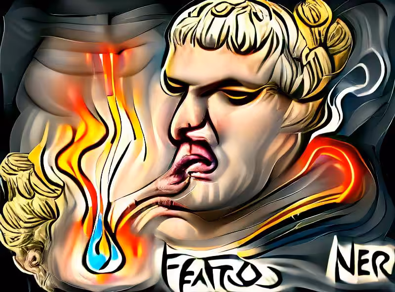 Abraham's First Works: Nero farts.