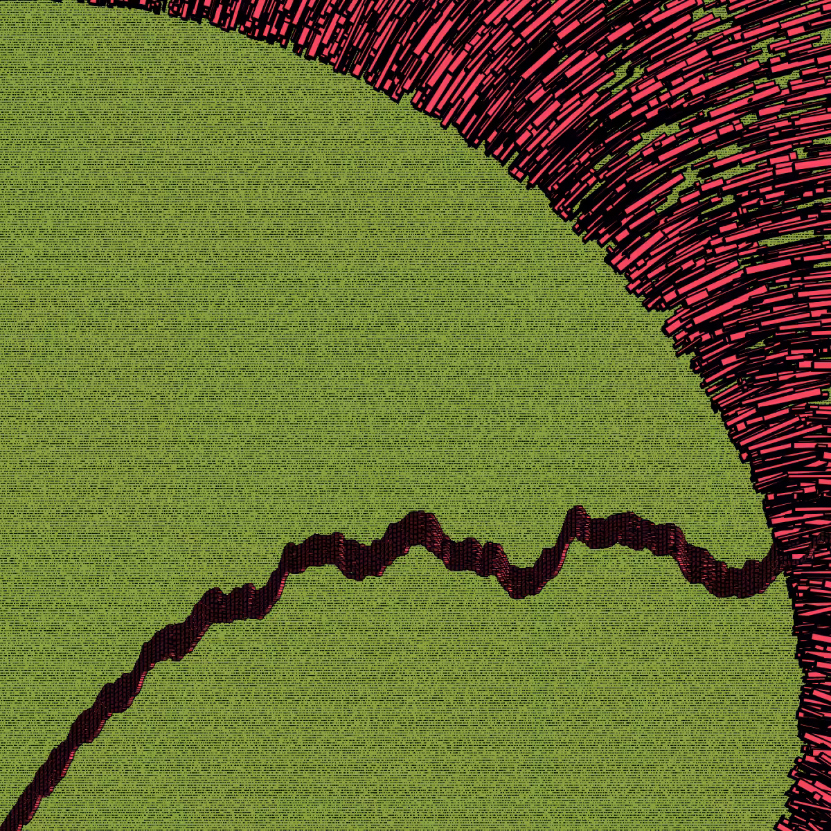 Walk with noise curve #258