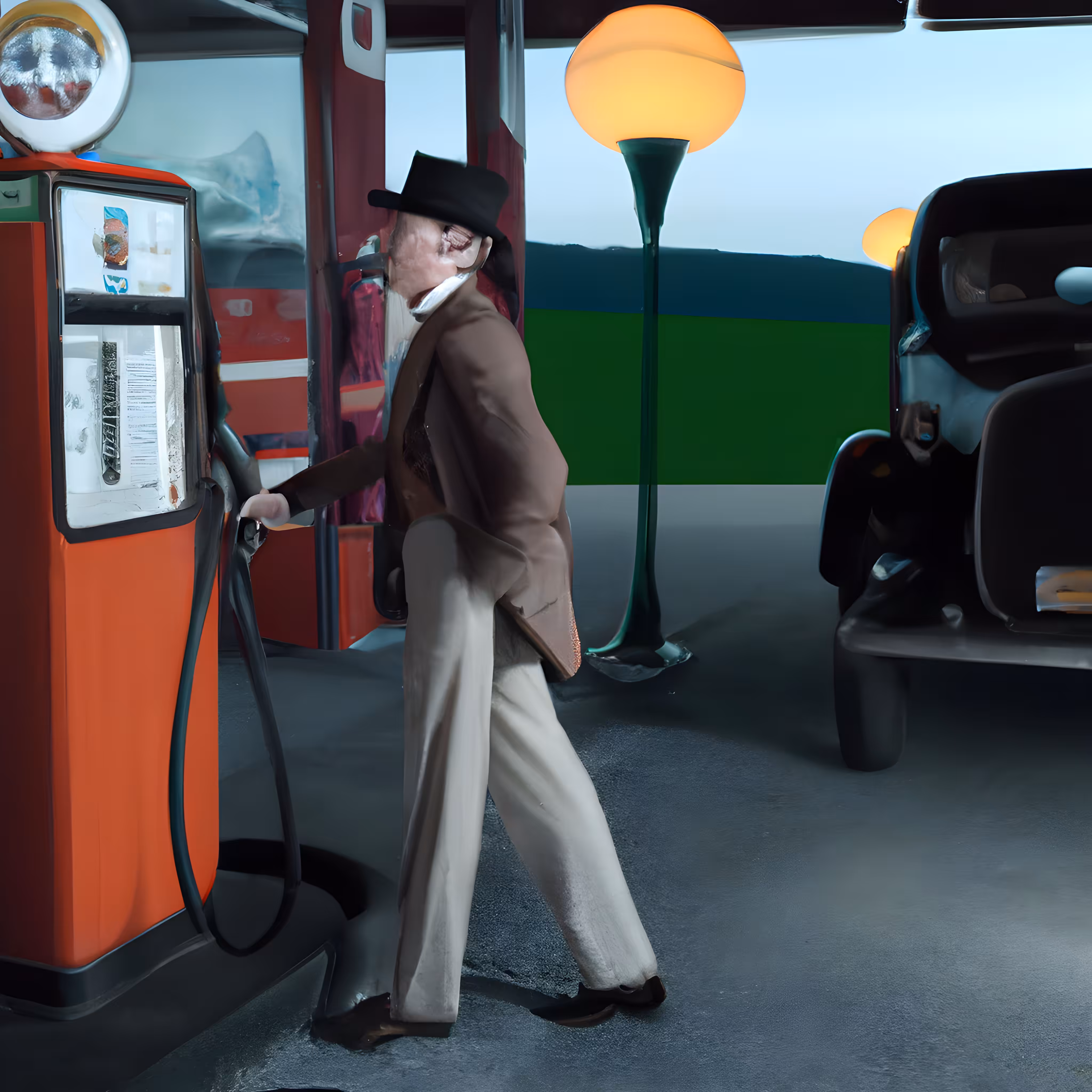 Elegance at the gas station #2