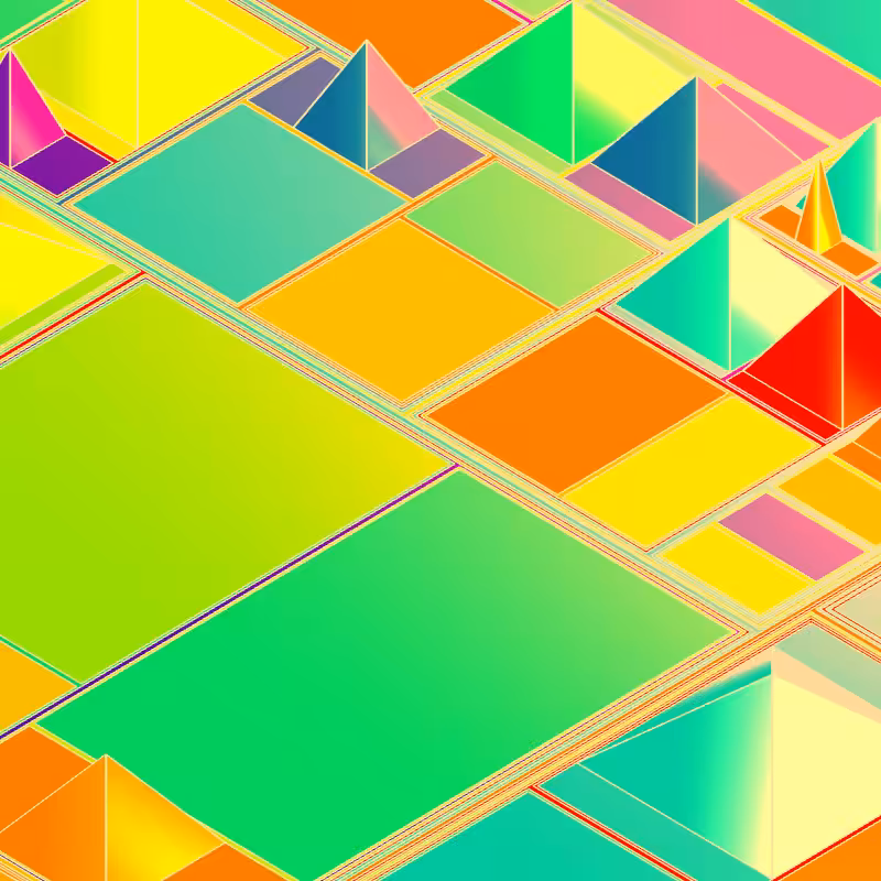 Geometric city #191