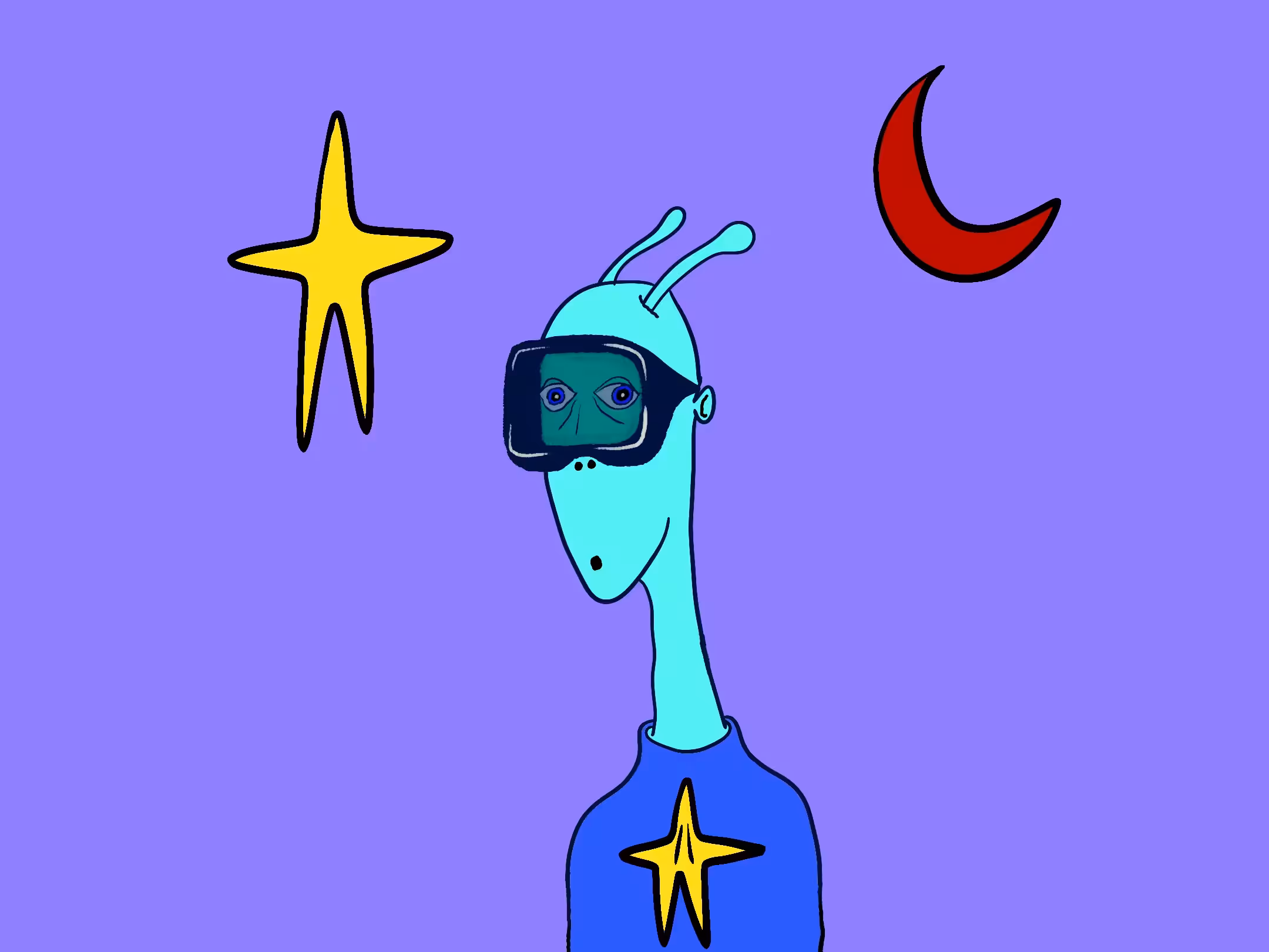 Alien star shirt 
