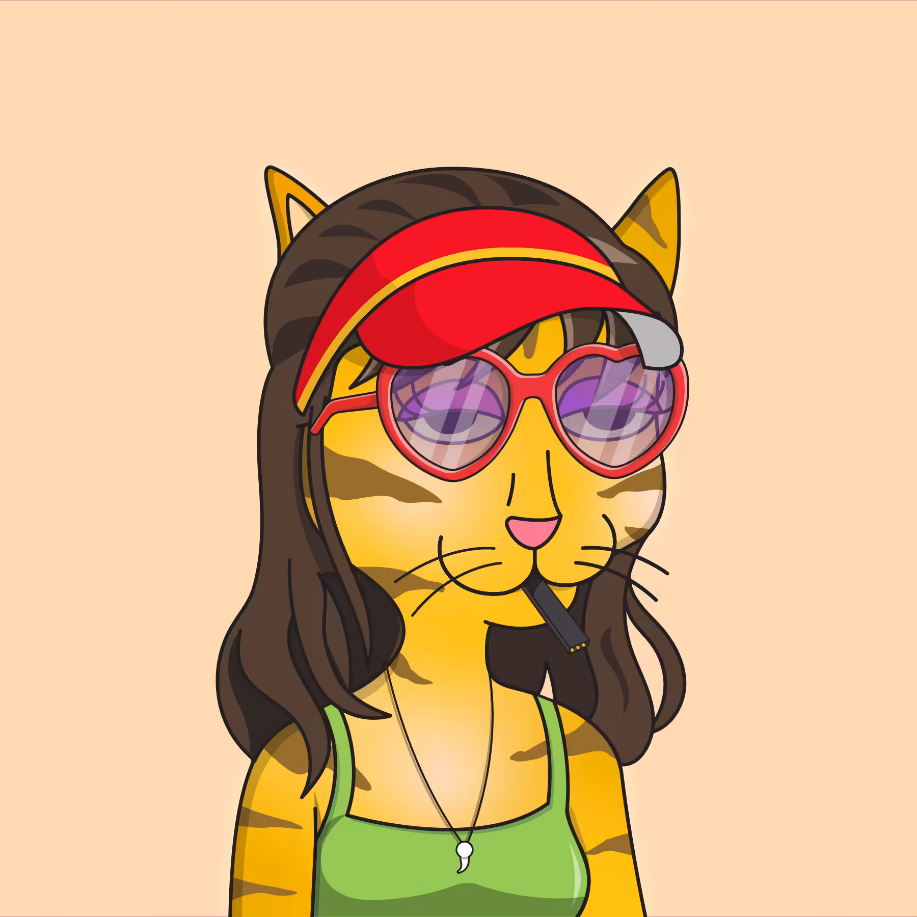 Girl Cat #658