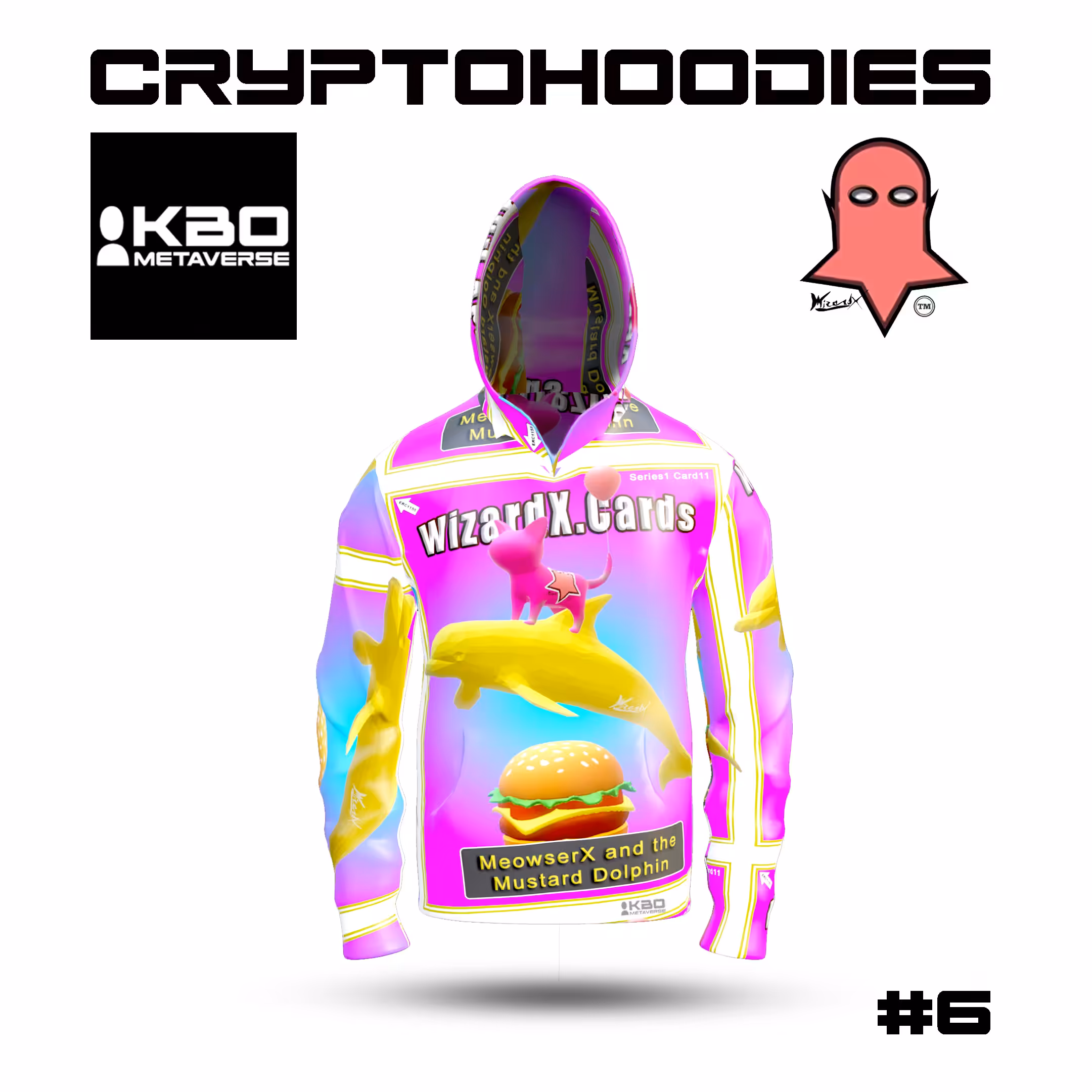 Cryptohoodies WizardX #6
