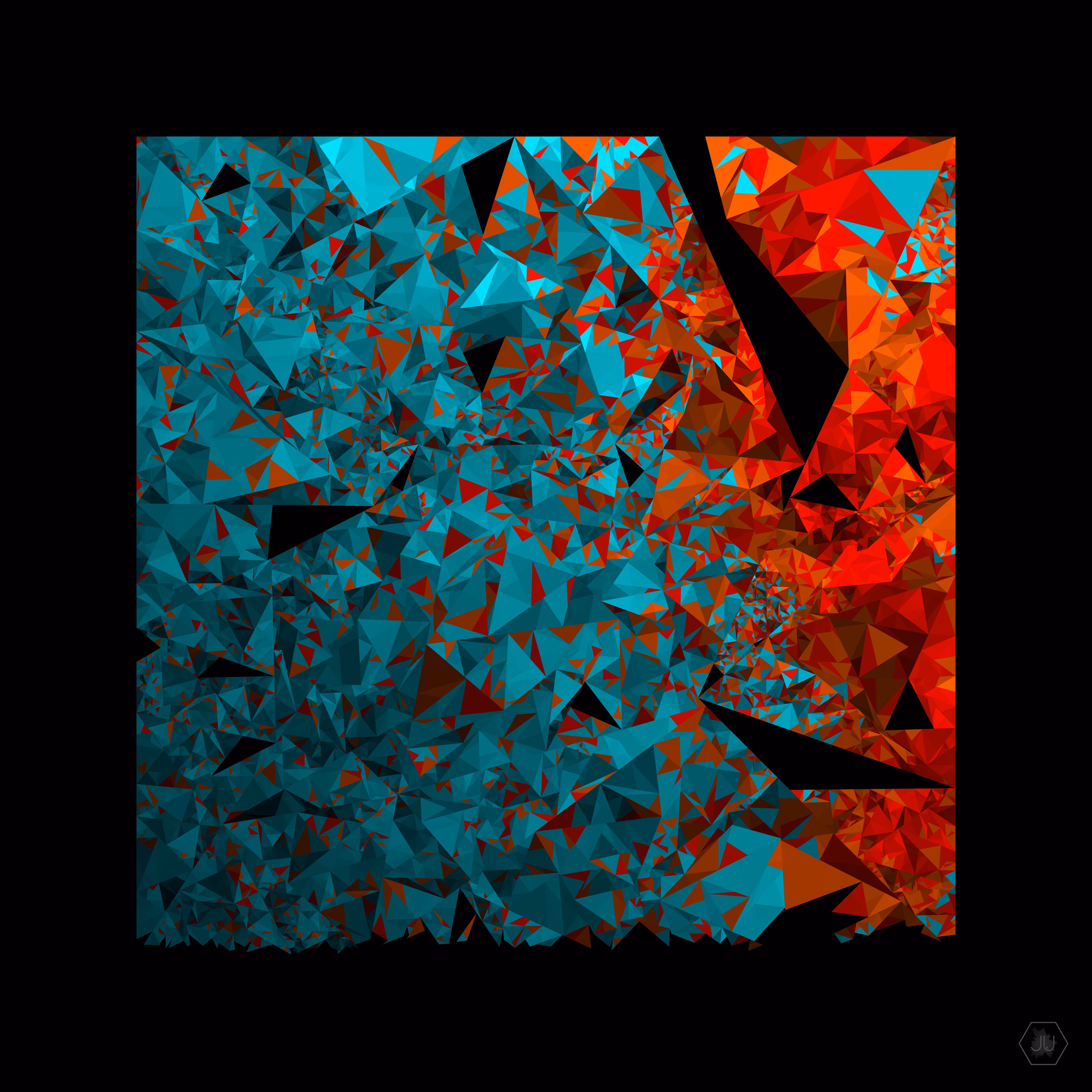 Torn Square 255-2-385
