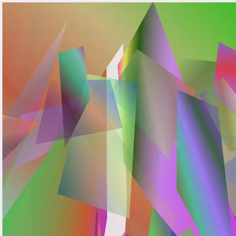 random divs with gradient and perspective #38