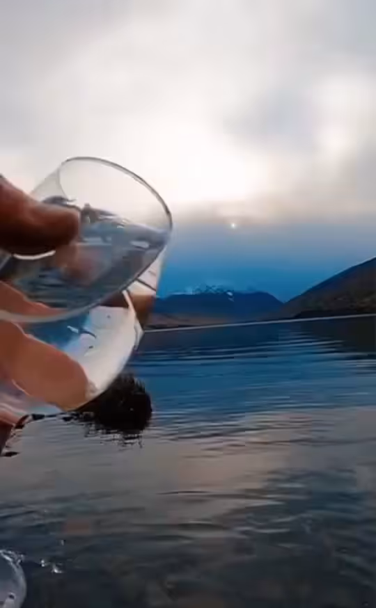 OXY IN the water.