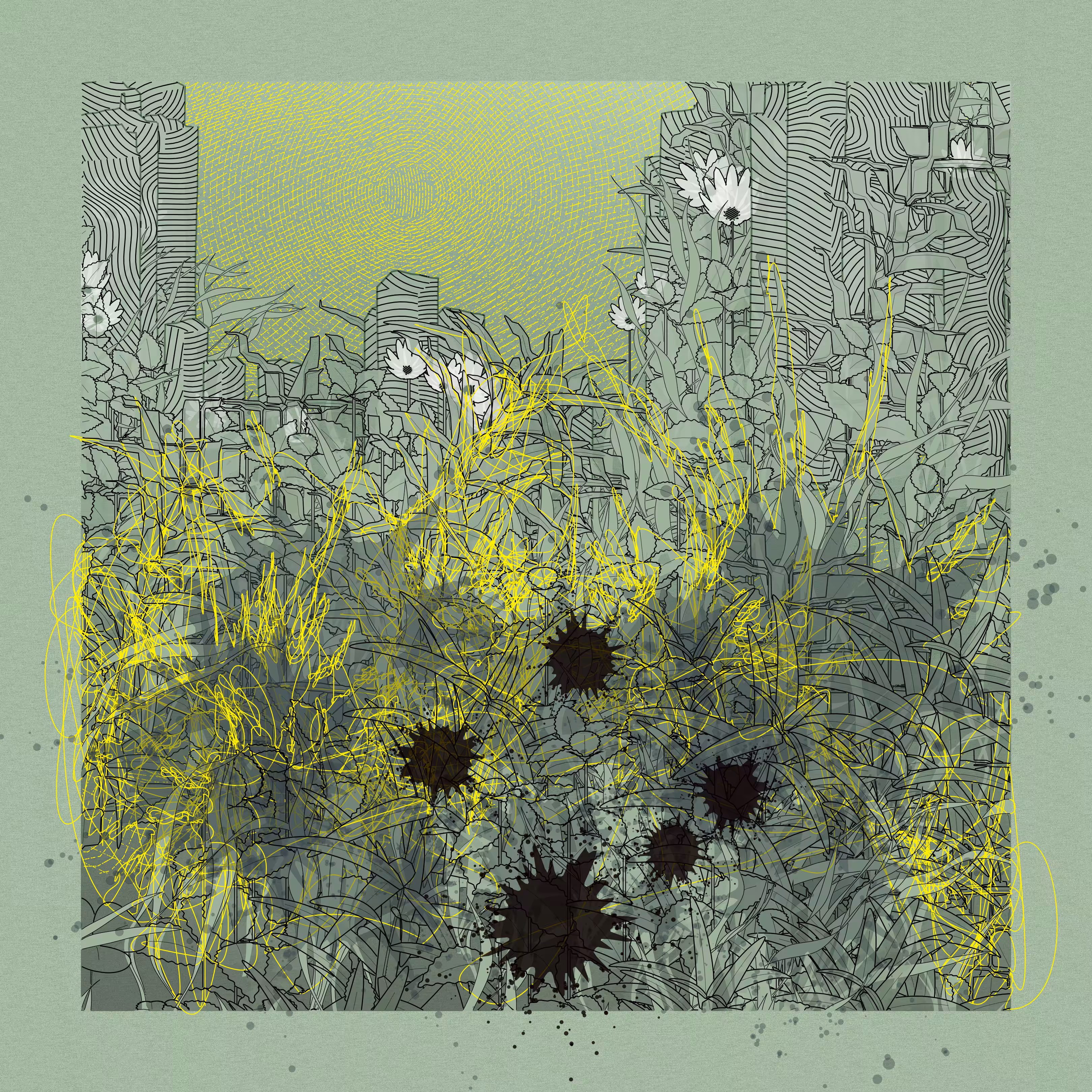 Landscape with Carbon Capture #7933