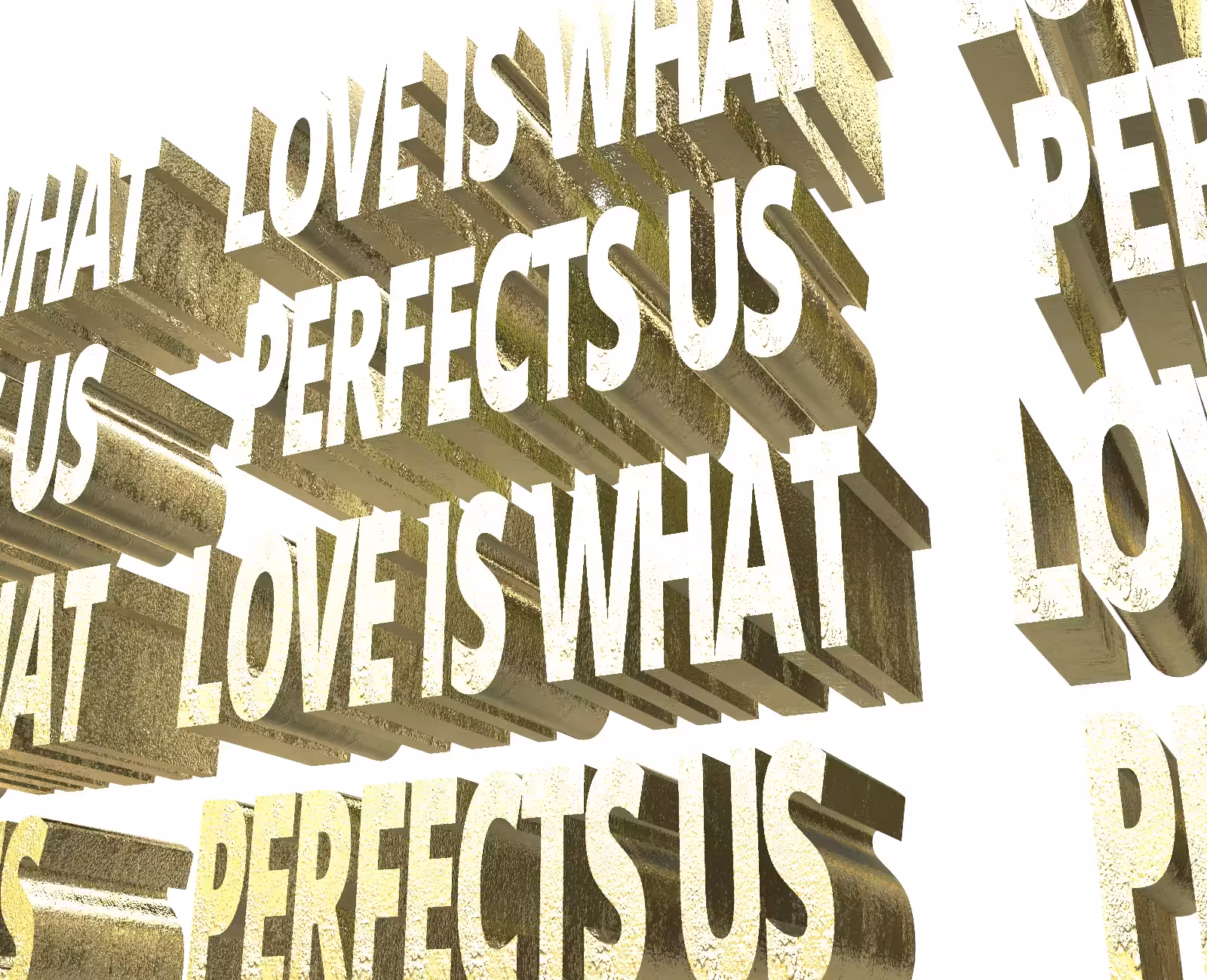 We Are Not Loved Because We Are Perfect