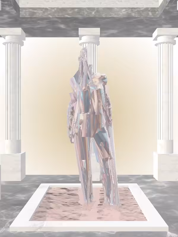 HeavenComputer: The Plotting Holographic Glow Woman #7078